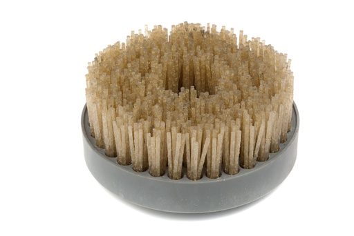 [CD-DX58120-24R] DIAMOND ROUND BRUSH 120mm GRIT 24 M5/8 RESINED